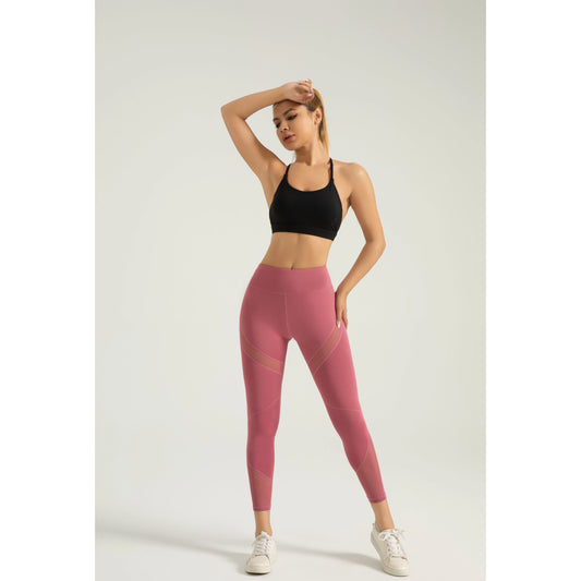 Macca Maxim Yüksek Bel File Panelli Scrunch Yoga Taytı