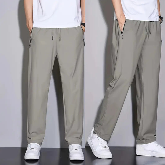 Erkek Nefes Alan Kumaş Spor Eşofman Altı