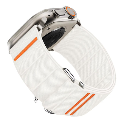 Apple Watch (38/40/41/42/44/45 mm) & Watch Ultra (49 mm) Uyumlu Dokuma Kumaş Kordon