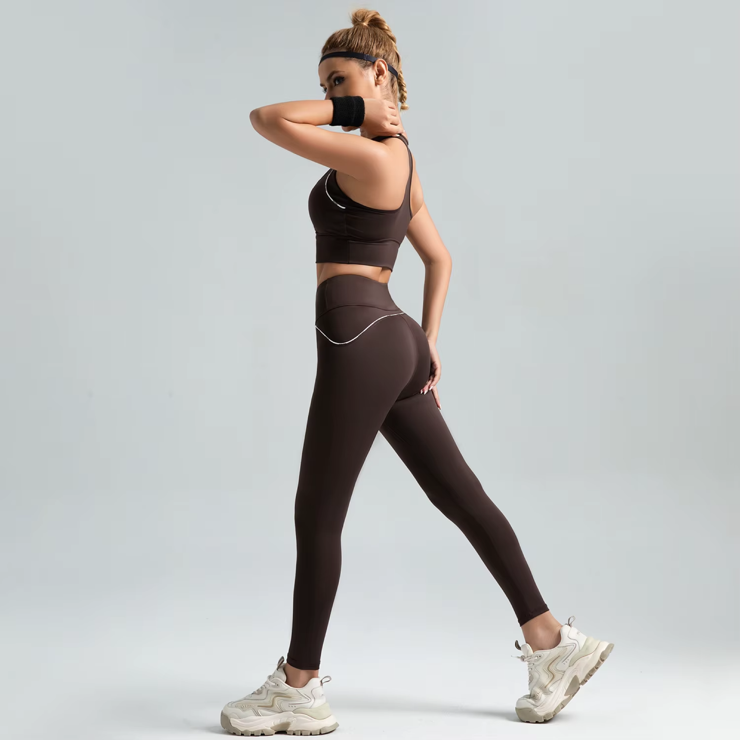 Performans Serisi Yüksek Bel Spor Tayt