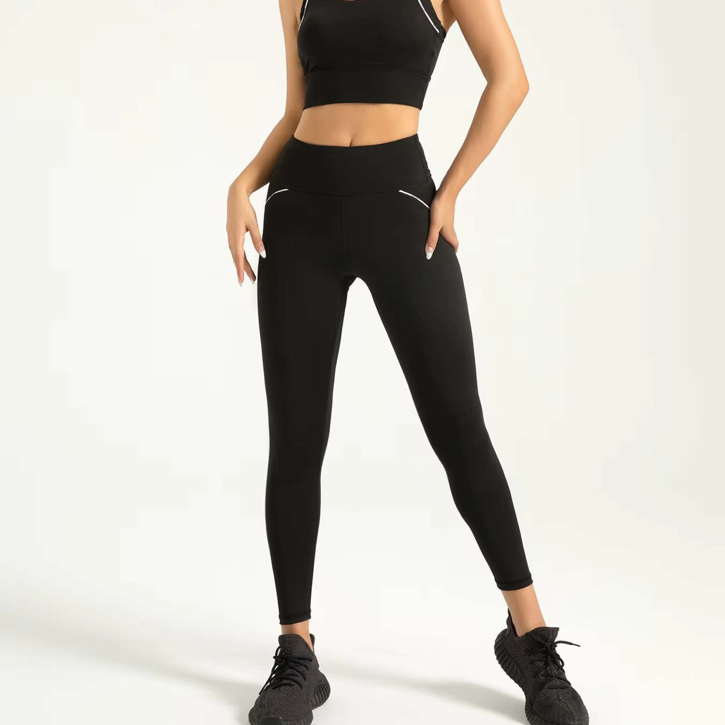 Performans Serisi Yüksek Bel Spor Tayt