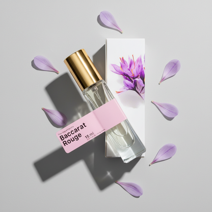 Baccarat Rouge - Overhead Flat Lay