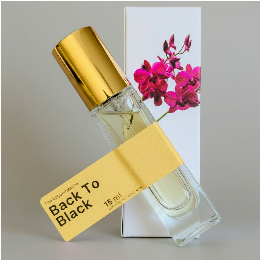 Back to Black sarı etiket