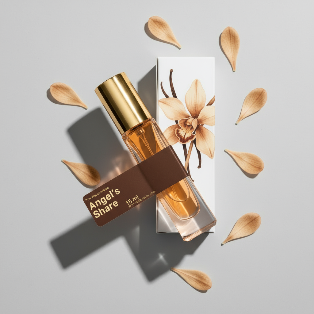 Kilian Angel's Share overhead flat lay