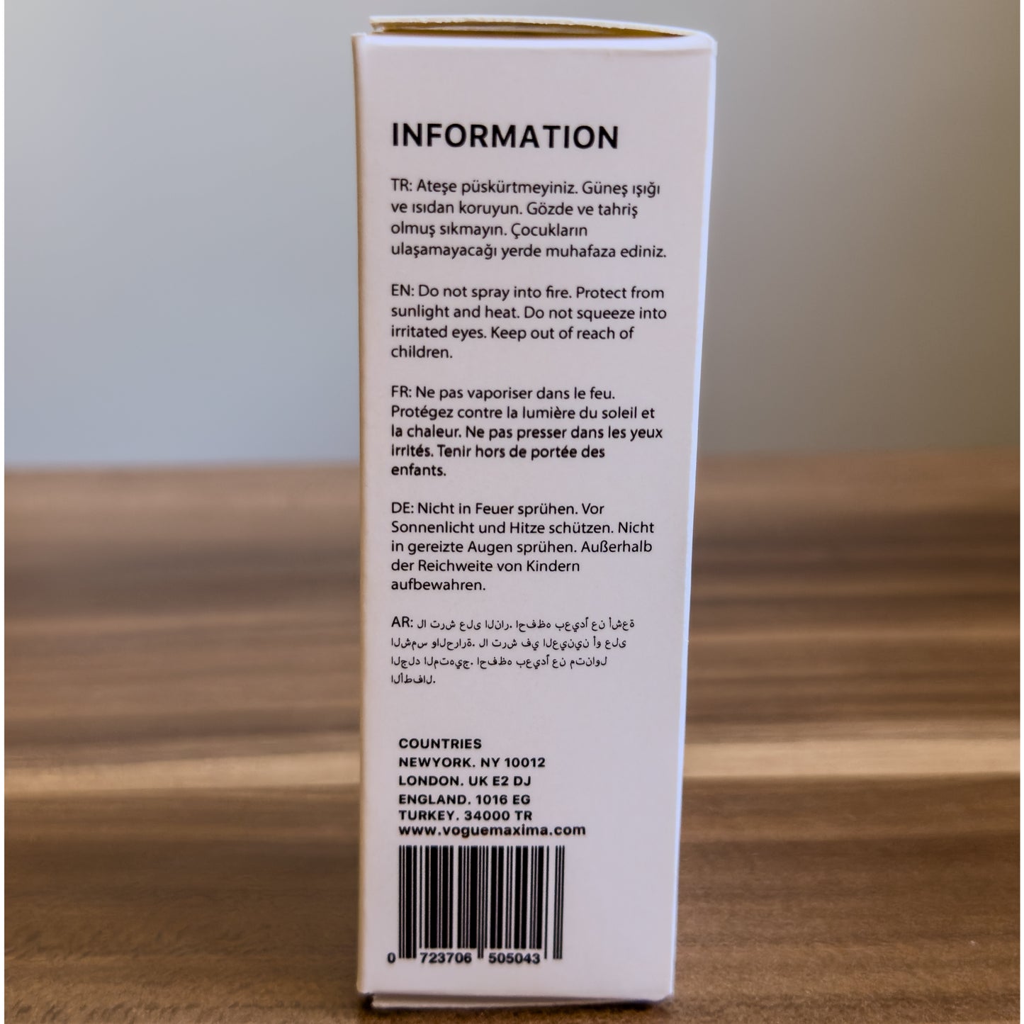 Memo Paris Marfa İlhamlı Parfüm – The Voguemaxima Edition – 15ml
