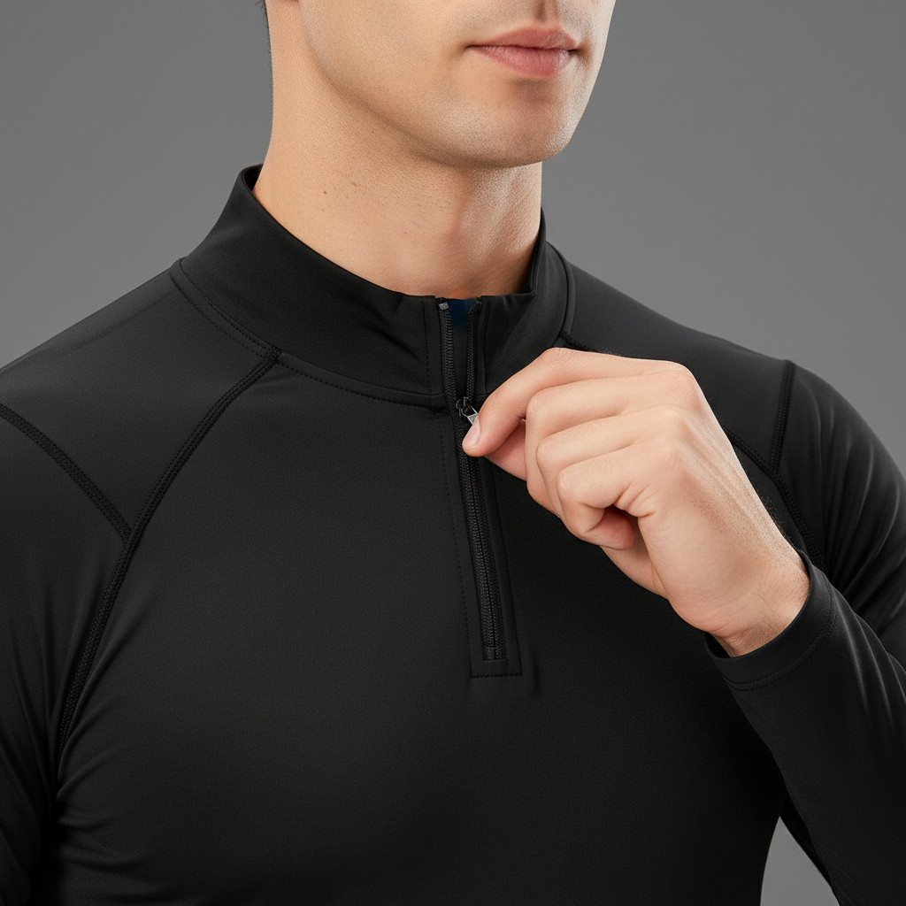 Siyah - Yaka Detayı Yakın Çekim